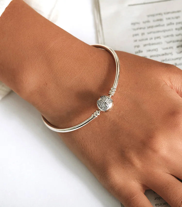 Butterfly Engraved Bangle