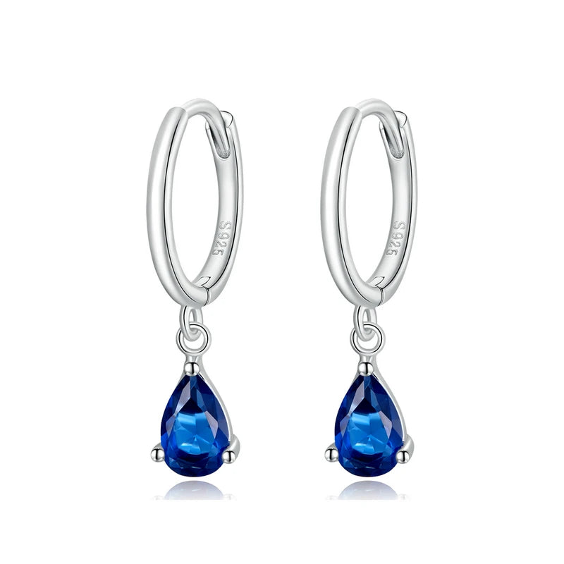 S925 Water Drop Earrings