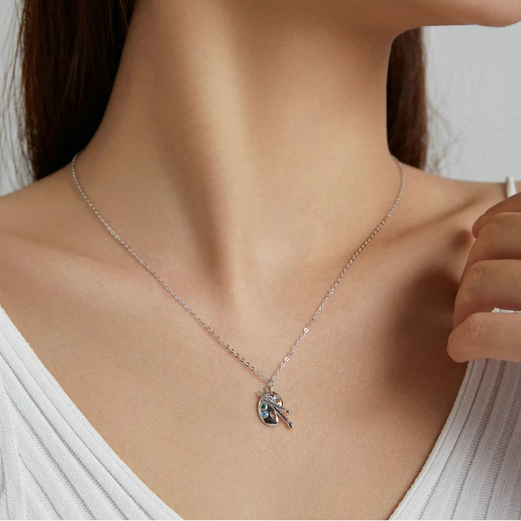 S925 Artists Life Necklace