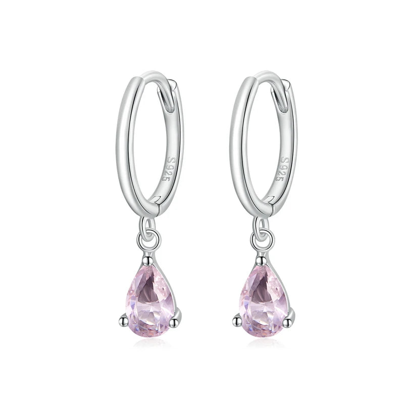 S925 Water Drop Earrings