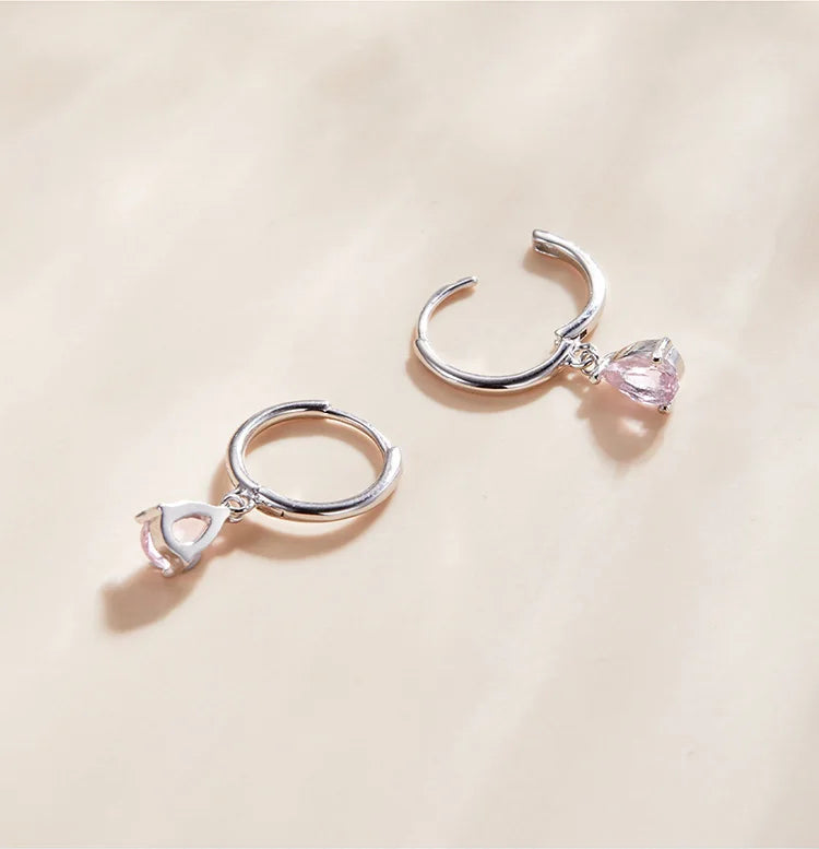S925 Water Drop Earrings