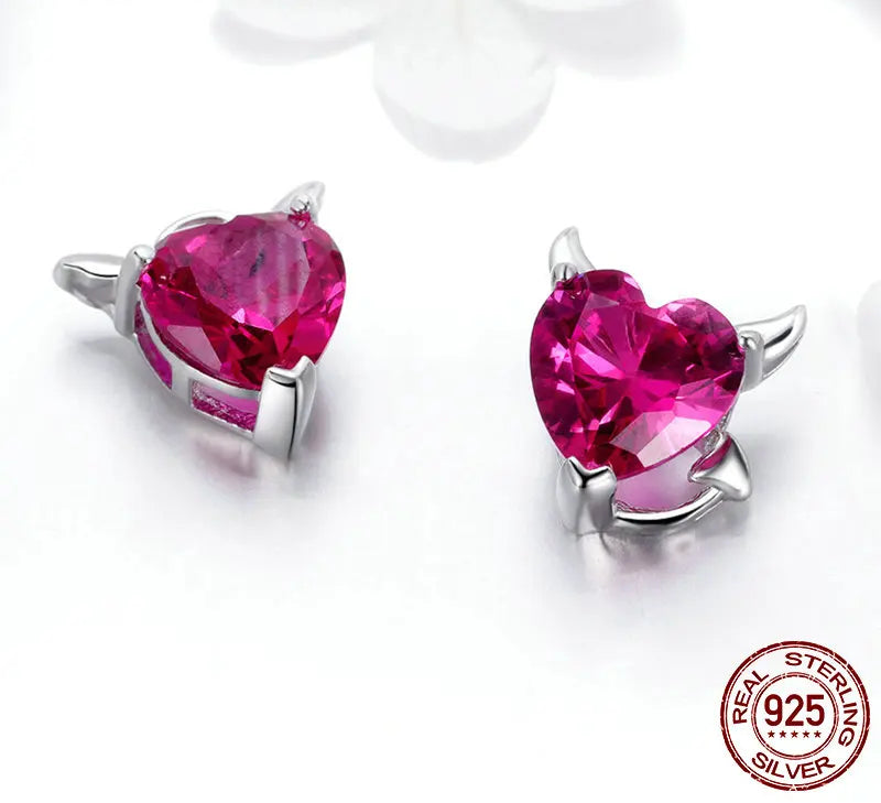 S925 "Naughty But Nice" Stud Earrings