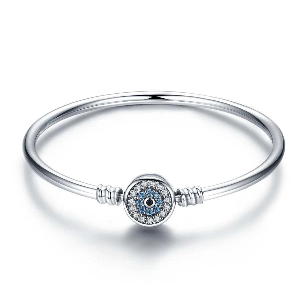 Evil Eye Charm Bangle