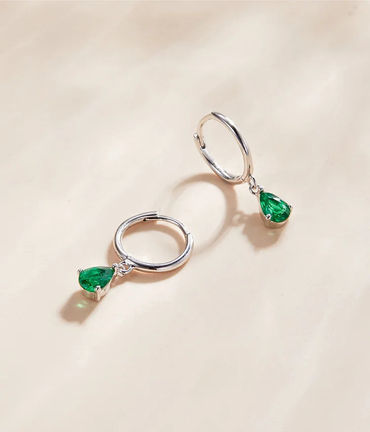 S925 Water Drop Earrings