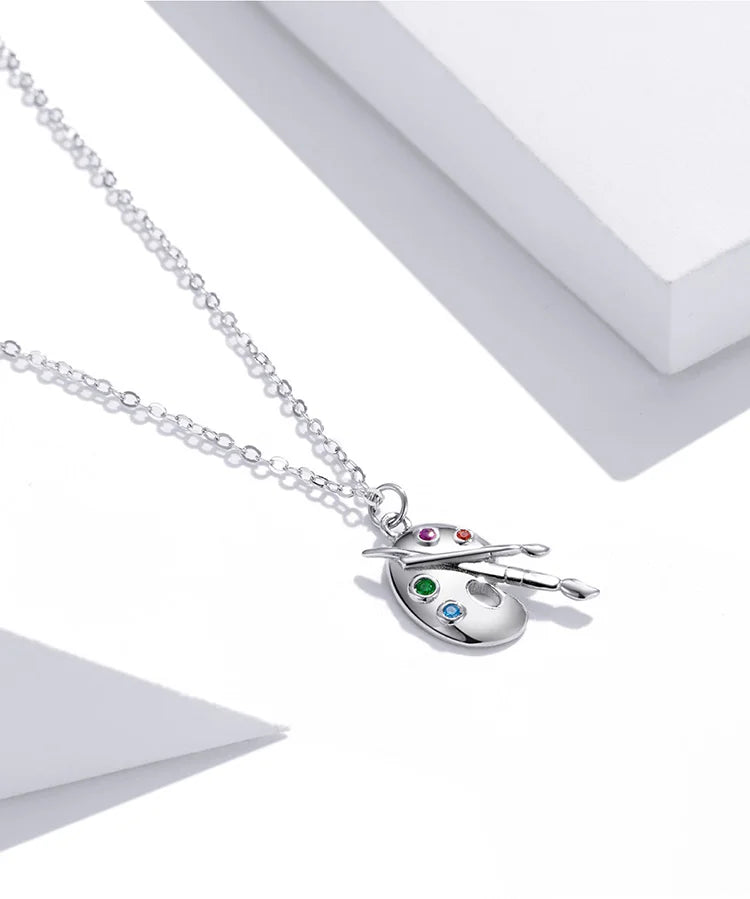 S925 Artists Life Necklace