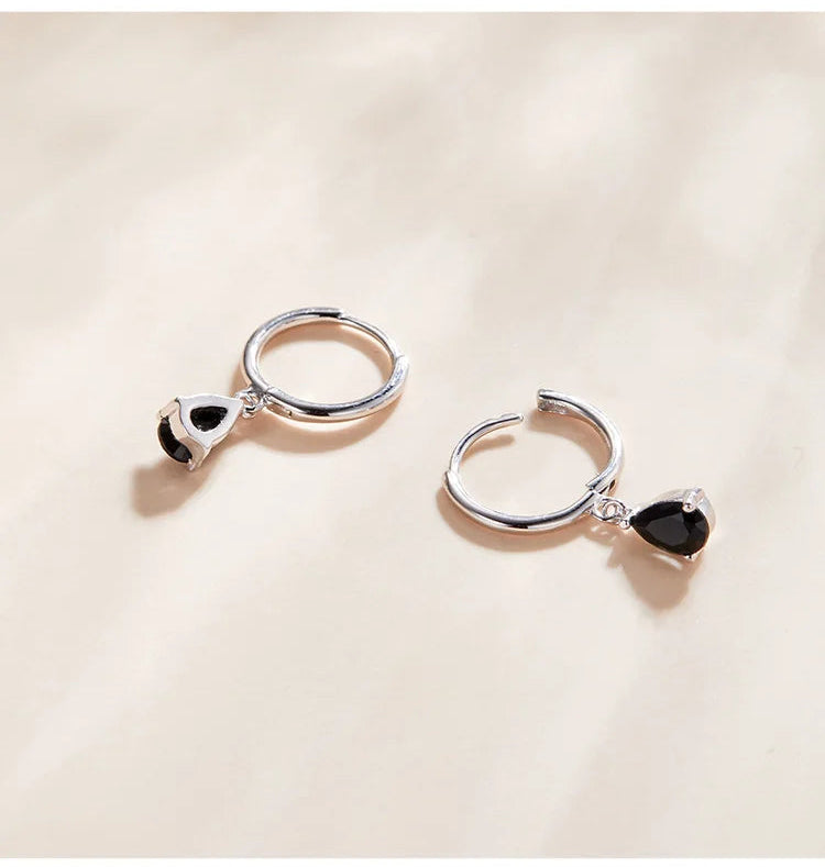 S925 Water Drop Earrings