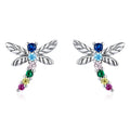 S925 Colorful Critter Stud Earrings