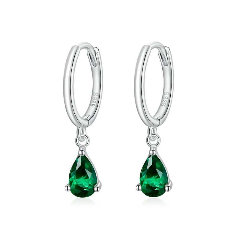 S925 Water Drop Earrings