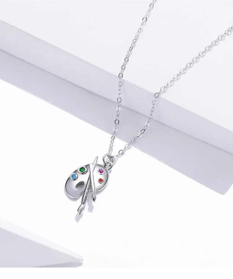 S925 Artists Life Necklace