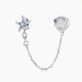 S925 Ocean Safety Chain Charm
