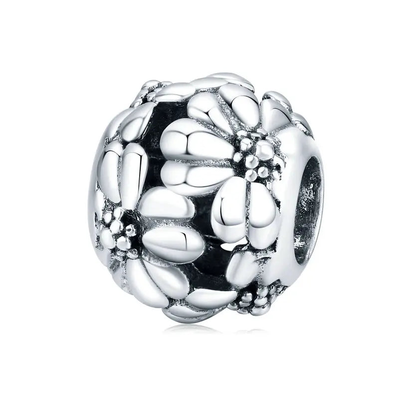 S925 Blossom Flower Charms