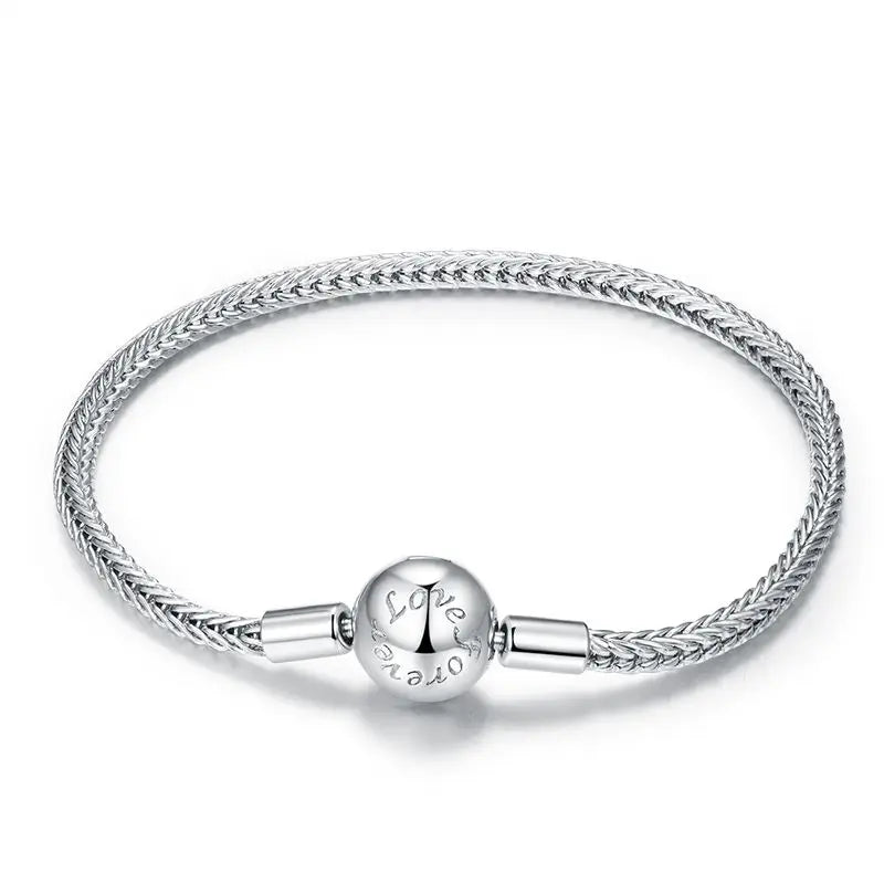 Minimalist “Forever Love” Charm Bracelet