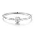 Snowflake Charm Bangle