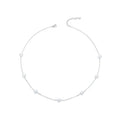 S925 White Shell Pearl Necklace