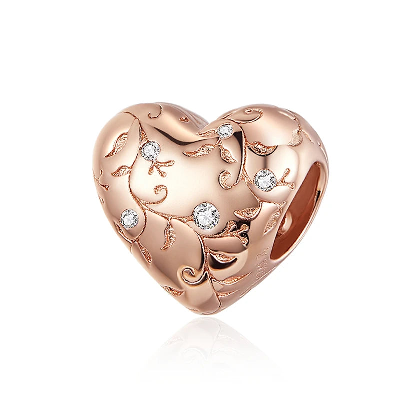 S925 The Rose Gold Effect Charms
