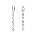 S925 Geometric Drops Earrings