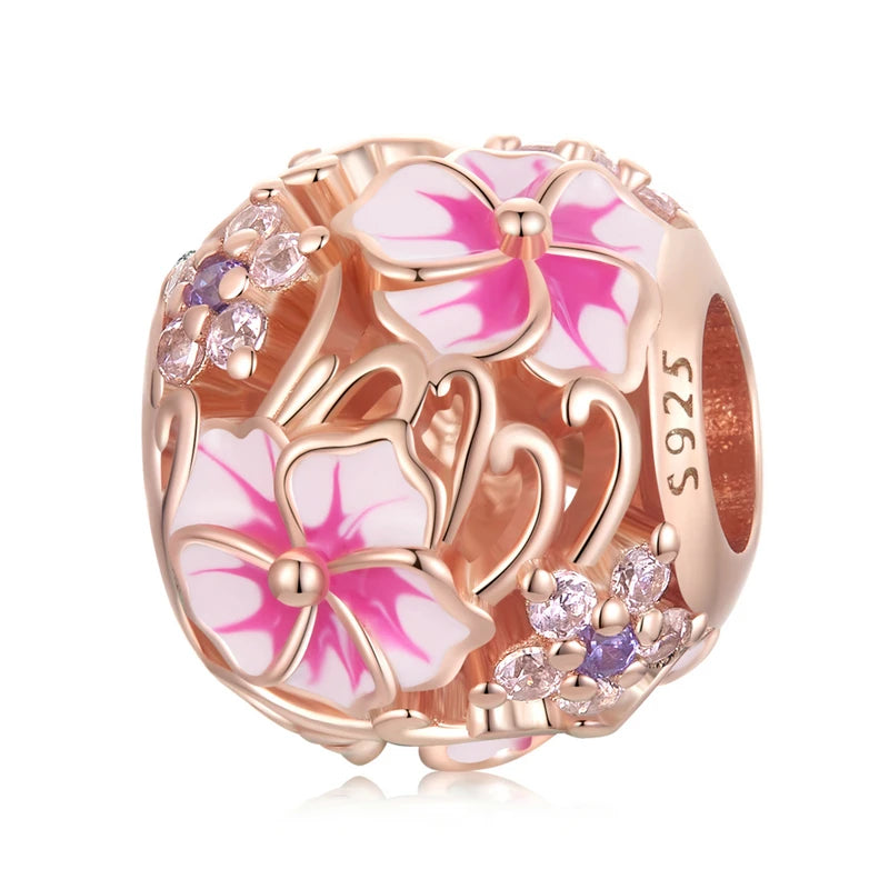 S925 The Rose Gold Effect Charms