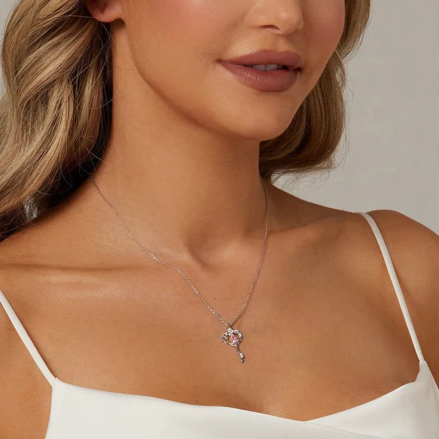 S925 Key To My Heart Necklace