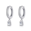 S925 Medium Pendant Drop Earrings