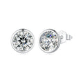 S925 Classic Round Stud Earrings
