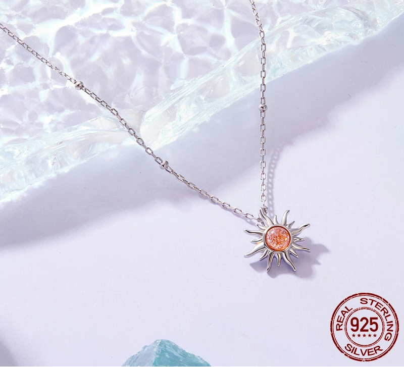 S925 Sun Of Compassion Necklace