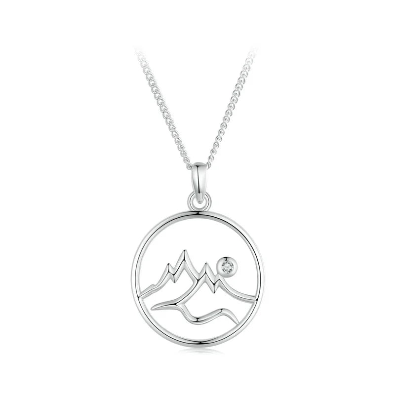 S925 Mountain Explorer Necklace