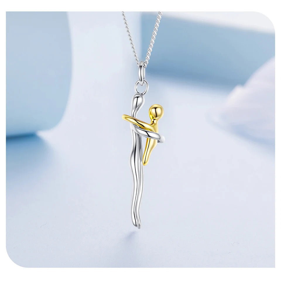 S925 Mama and Me Pendant Necklace
