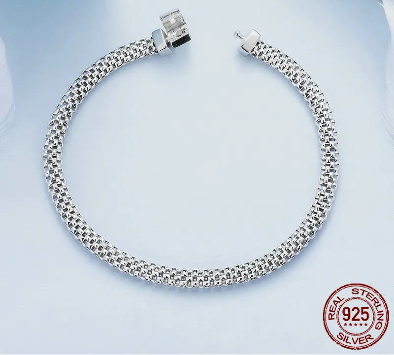 S925 Mesh Bracelet