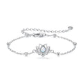 S925 Lotus Flower Bead Bracelet