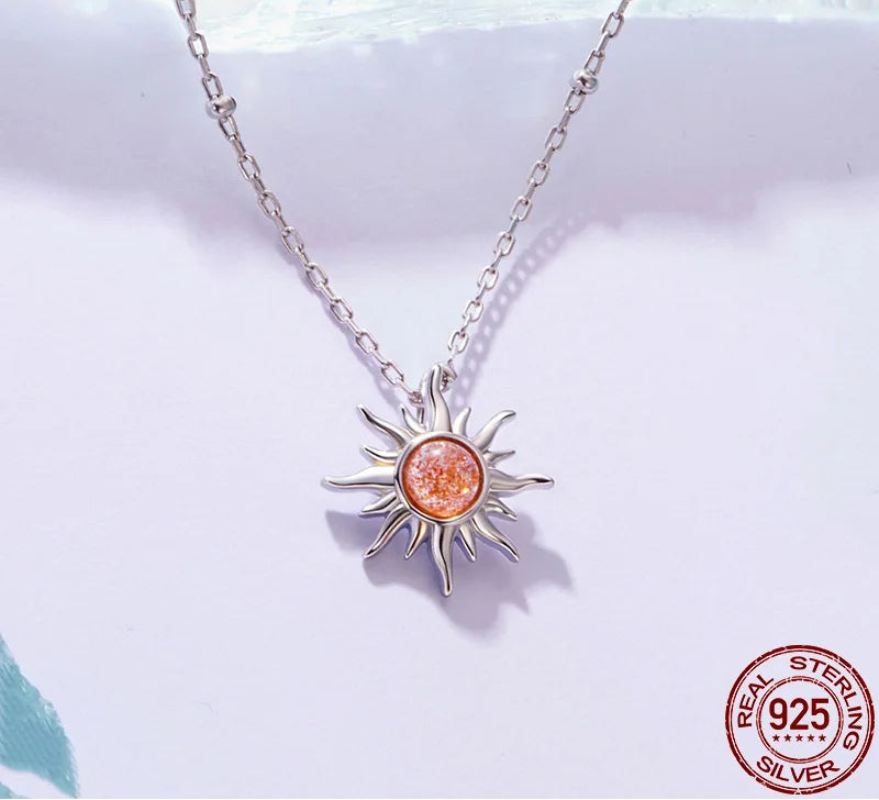 S925 Sun Of Compassion Necklace