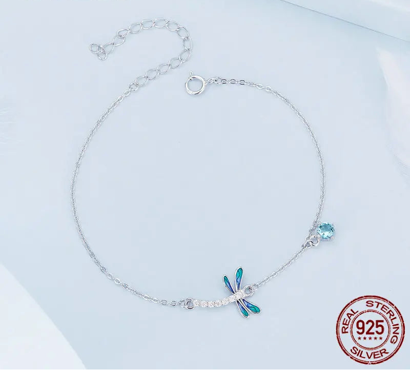 S925 Dragonfly Bracelet