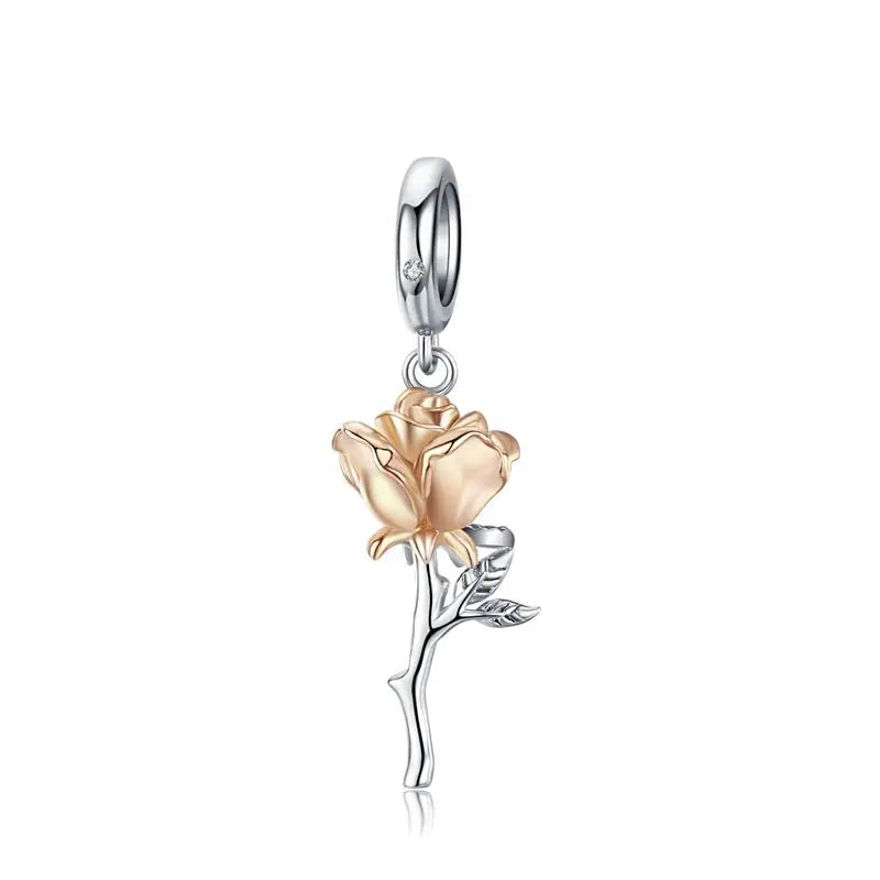 S925 The Rose Gold Effect Charms