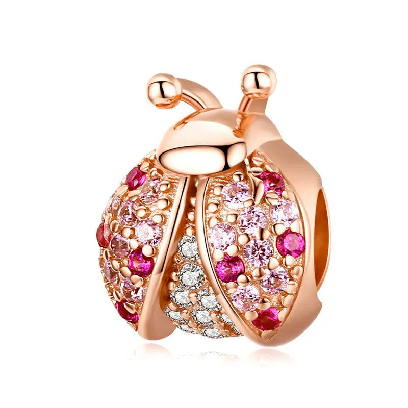 S925 The Rose Gold Effect Charms