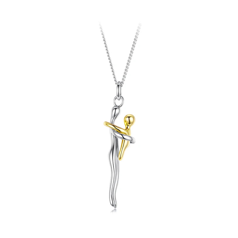 S925 Mama and Me Pendant Necklace