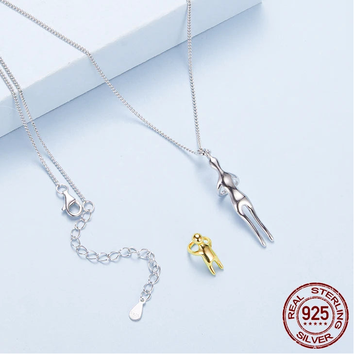 S925 Mama and Me Pendant Necklace
