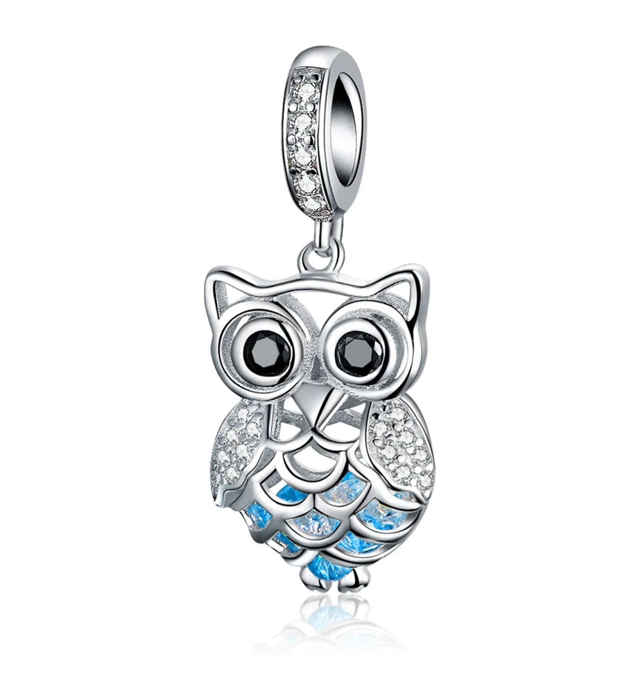 S925 Blue Lovers Charms