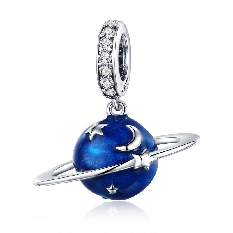S925 Blue Lovers Charms