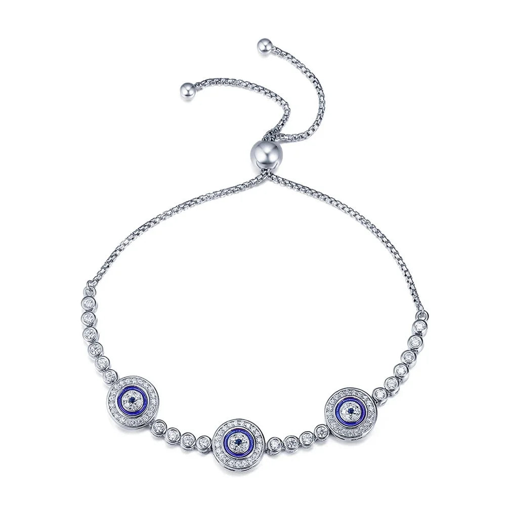 S925 Evil Eye Bracelet