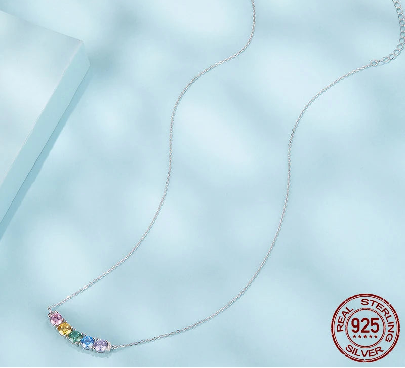 S925 Rainbow Necklace