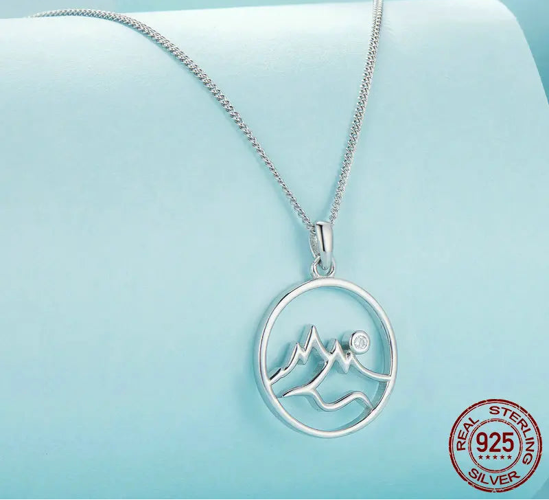 S925 Mountain Explorer Necklace