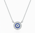 S925 Evil Eye Pendant Necklace