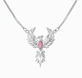 S925 Phoenix Rising Necklace