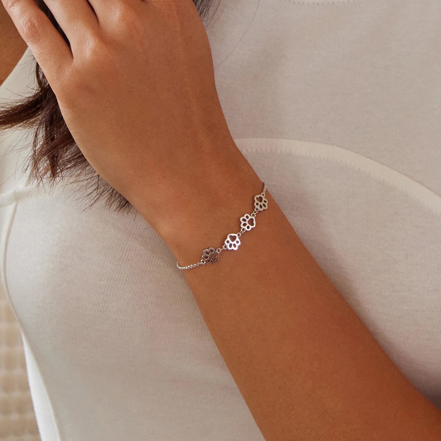 S925 Little Paws Bracelet