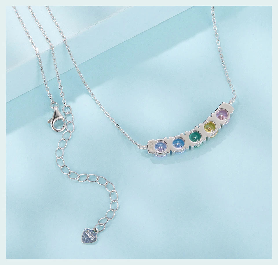 S925 Rainbow Necklace